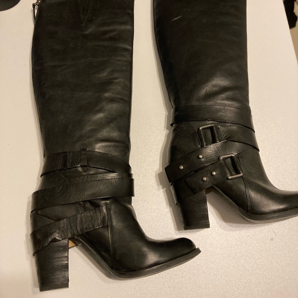 Fergie Varsity Knee High Boots - Picture 5 of 15